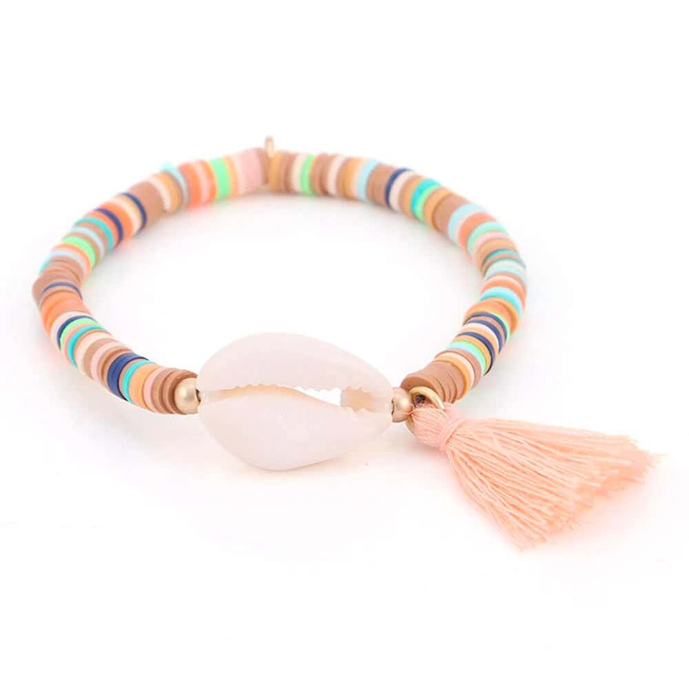 Muslinge Armbånd Sand Surfer Cowrie